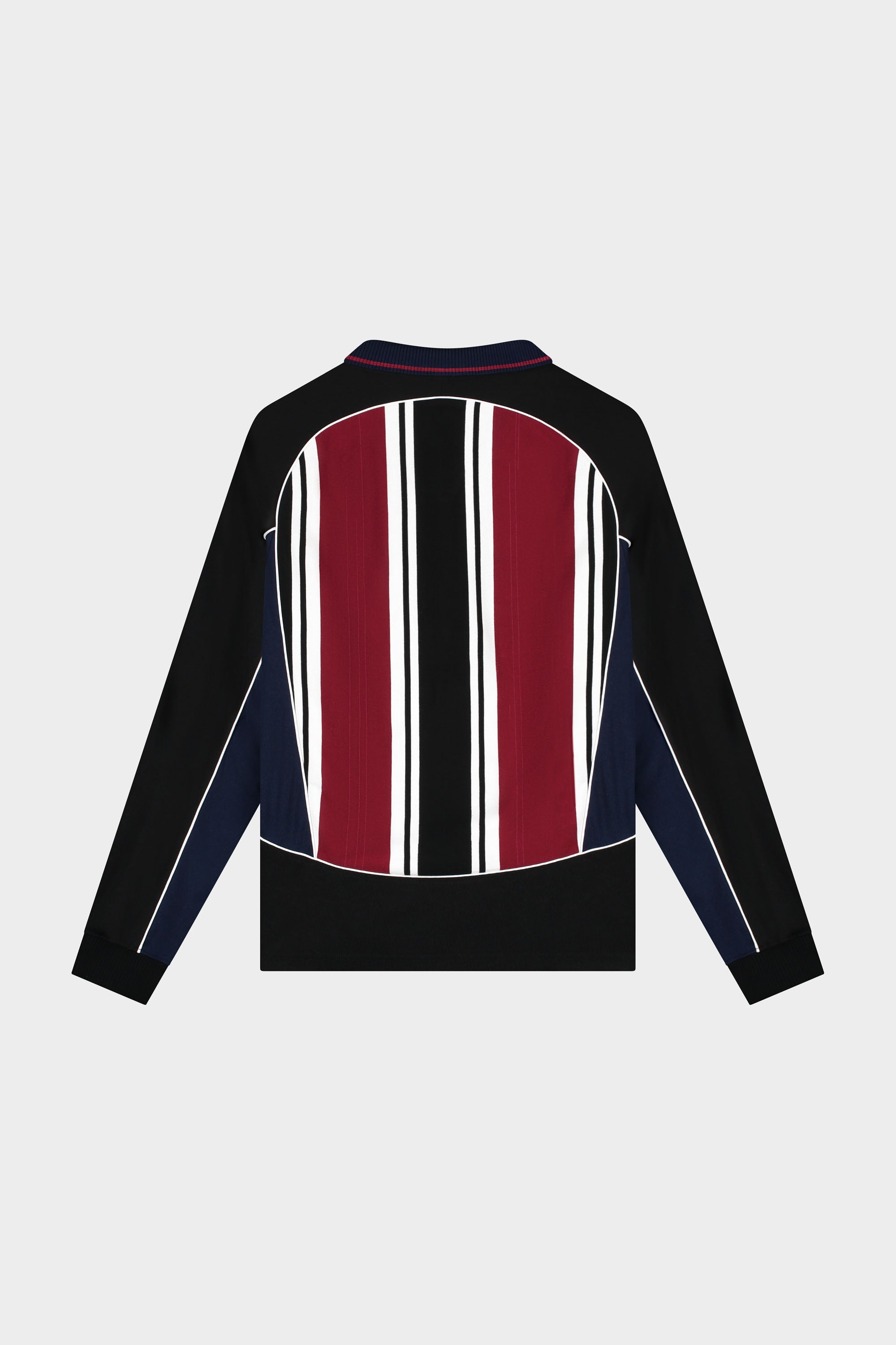GOTL KNITTED REGULAR L/S JERSEY - SALSA RED / JET BLACK