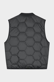 MIRO QUILTED BODYWARMER - JET BLACK