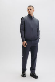 QXI REVERSIBLE BODYWARMER - EBONY BUE