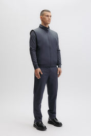 QXI REVERSIBLE BODYWARMER - EBONY BUE