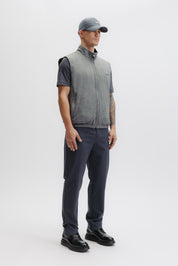 QXI REVERSIBLE BODYWARMER - EBONY BUE