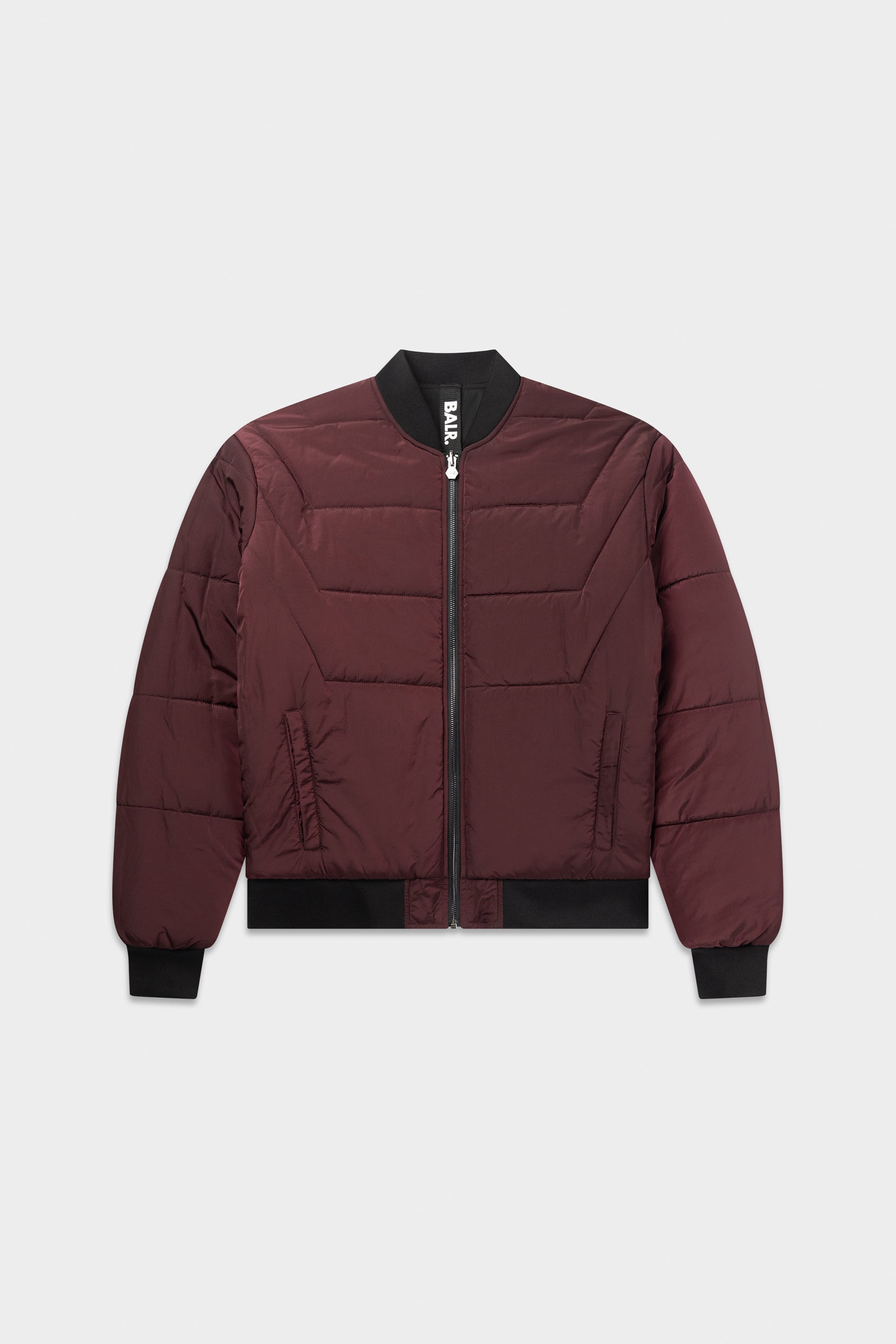 THE CLUB REGULAR FIT REVERSIBLE BOMBER JACKET-Jet Black