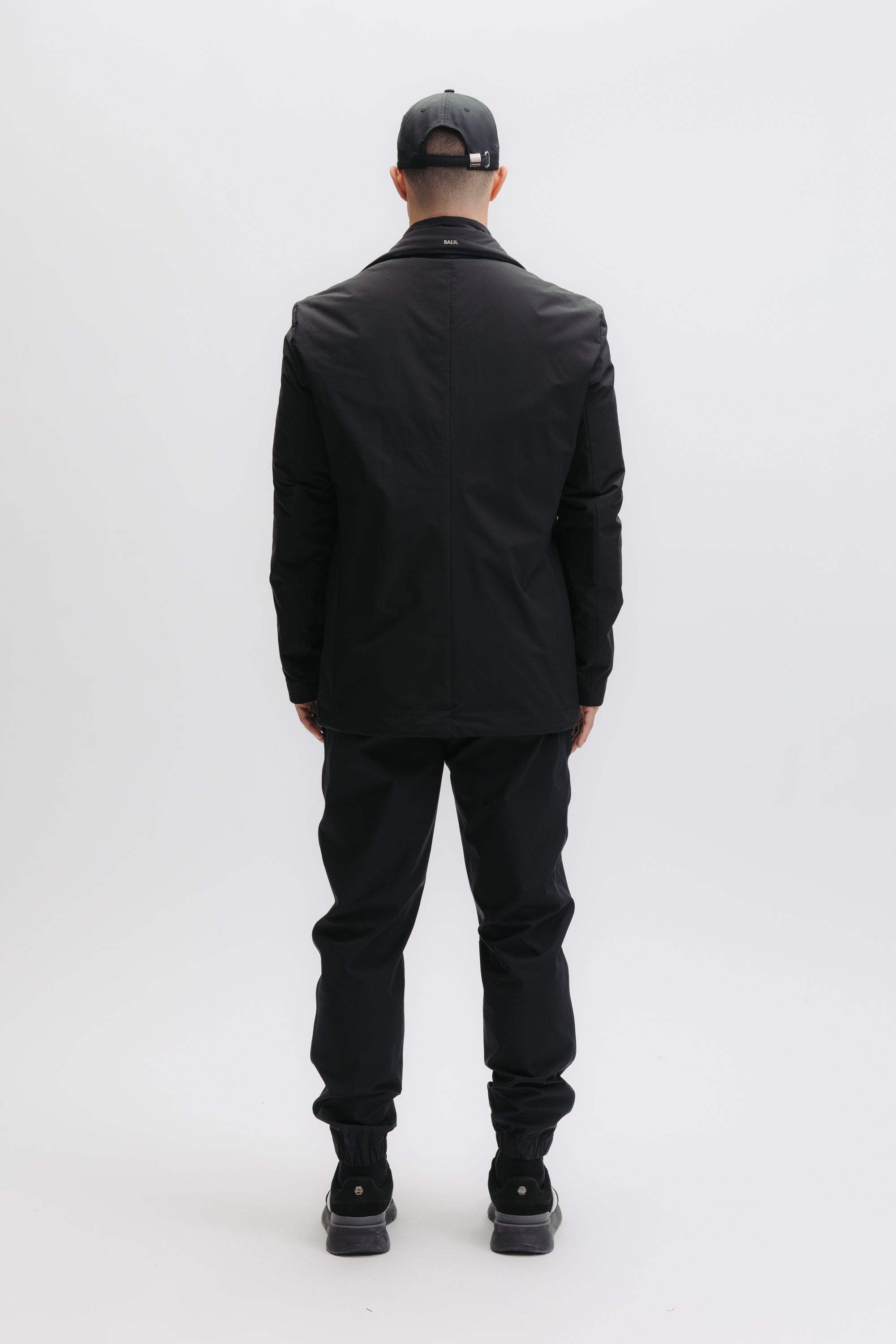 XI PADDED BLAZER - JET BLACK