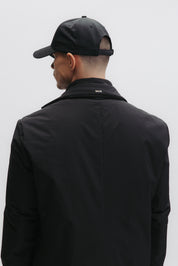 XI PADDED BLAZER - JET BLACK