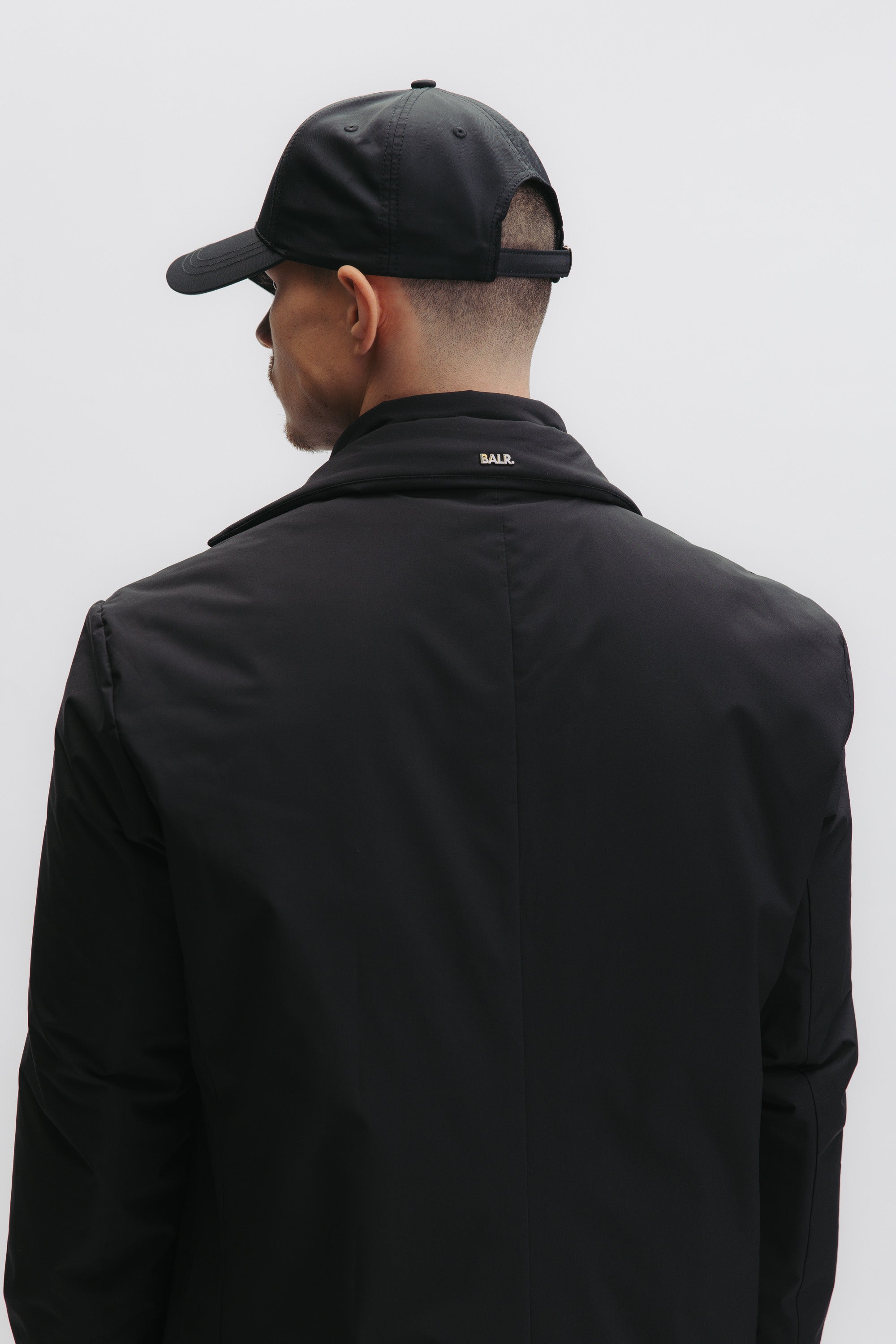 XI PADDED BLAZER - JET BLACK