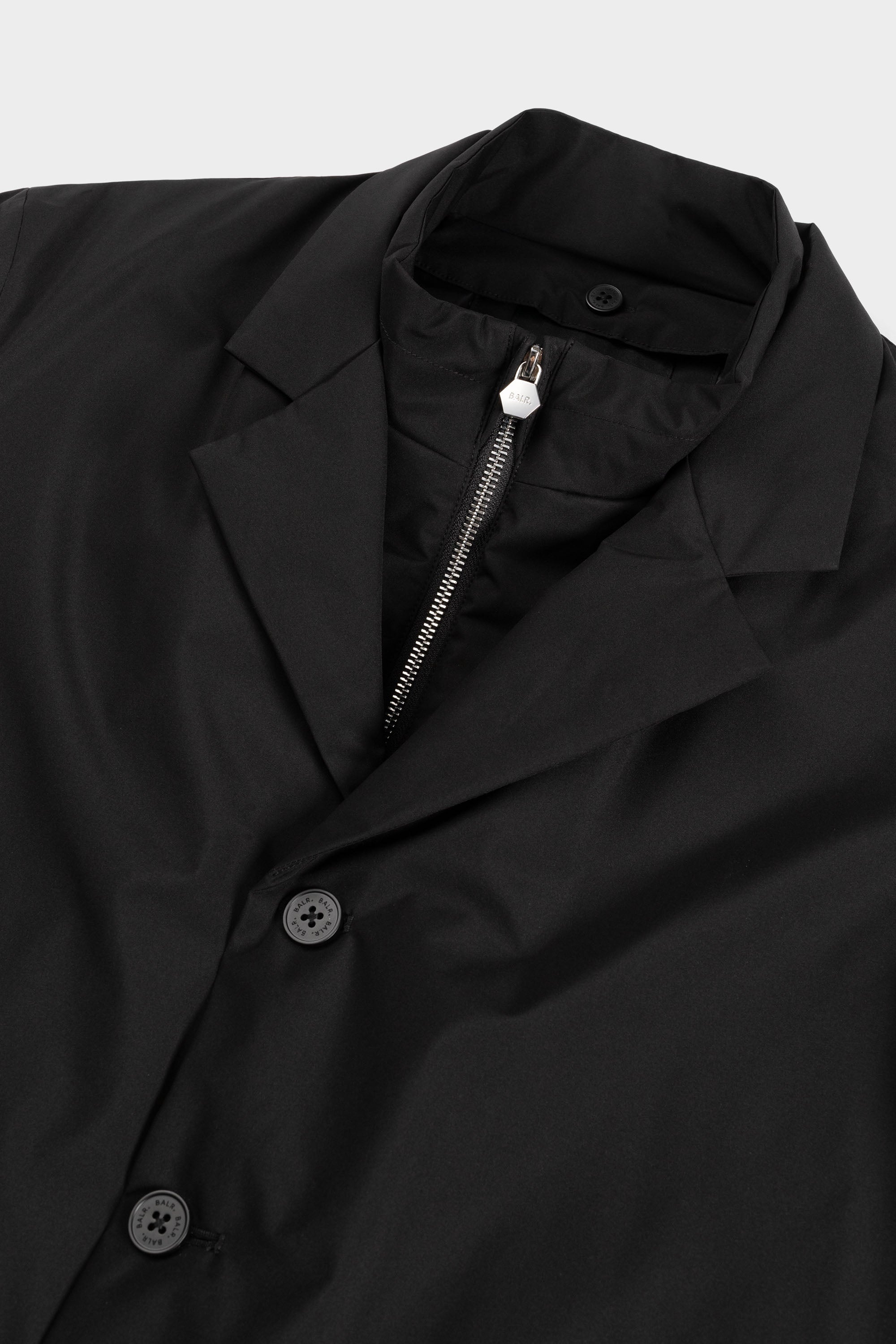 XI PADDED BLAZER - JET BLACK