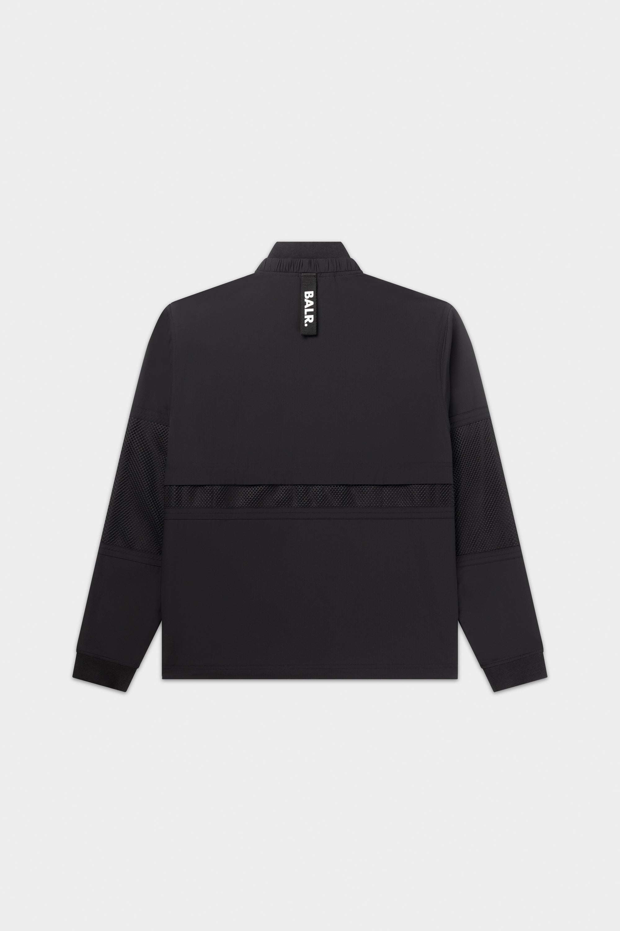 HEXLINE REGULAR FIT TRACK JACKET-Jet Black