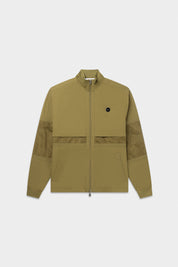 HEXLINE REGULAR FIT TRACK JACKET-Sphagnum