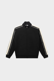 TAPE TRACK JACKET-JET BLACK