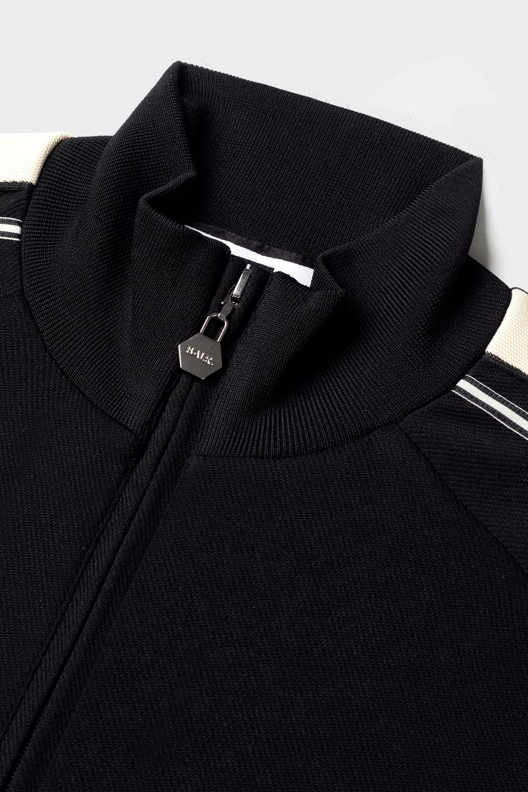 TAPE TRACK JACKET-JET BLACK