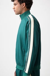 TAPE TRACK JACKET-BOTANICAL GREEN