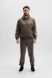 TAPE TRACK JACKET - TARMARC GREY