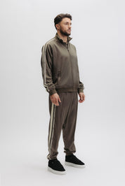 TAPE TRACK JACKET - TARMARC GREY
