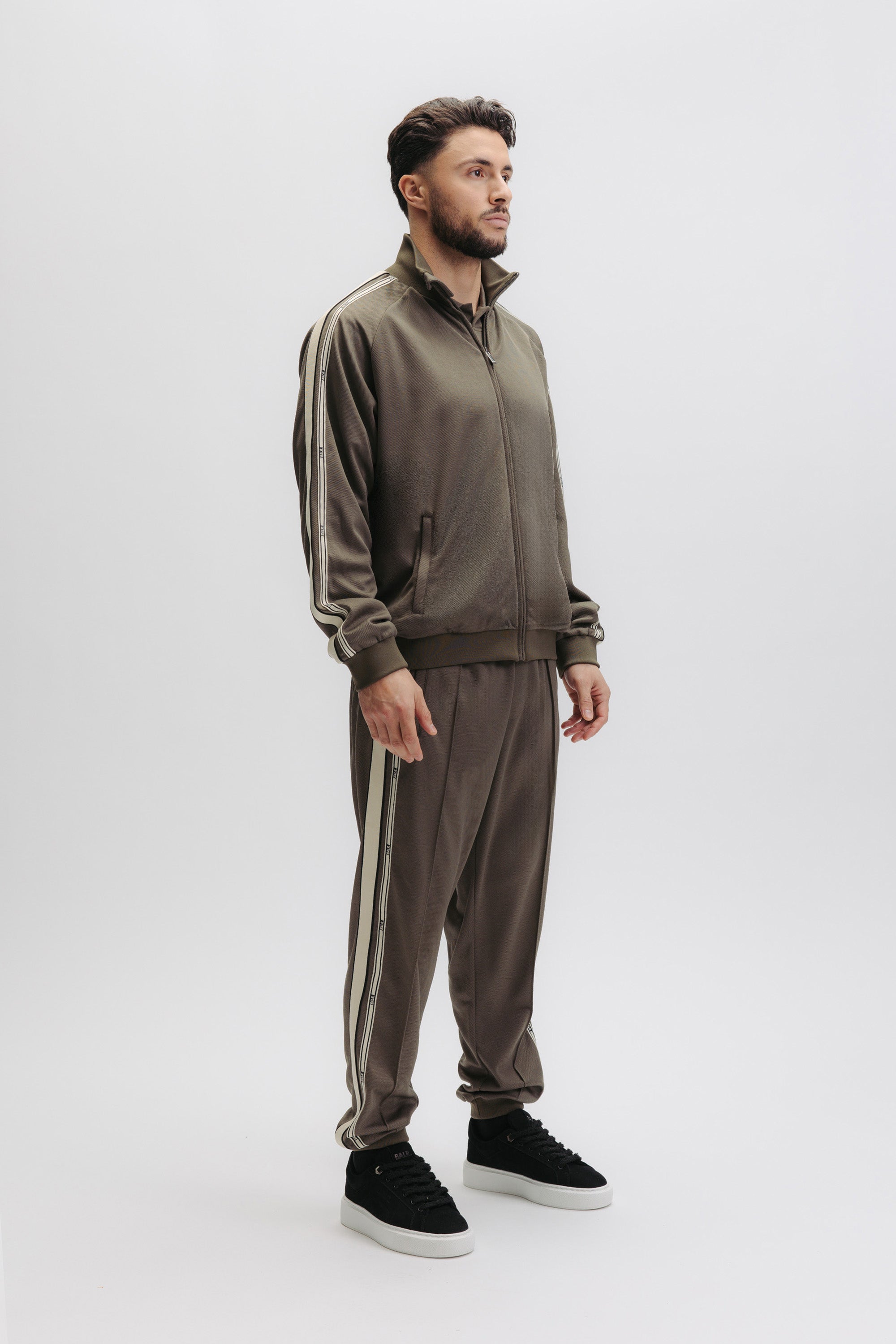 TAPE TRACK JACKET - TARMARC GREY