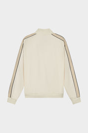 TAPE TRACK JACKET - WHITE SWAN