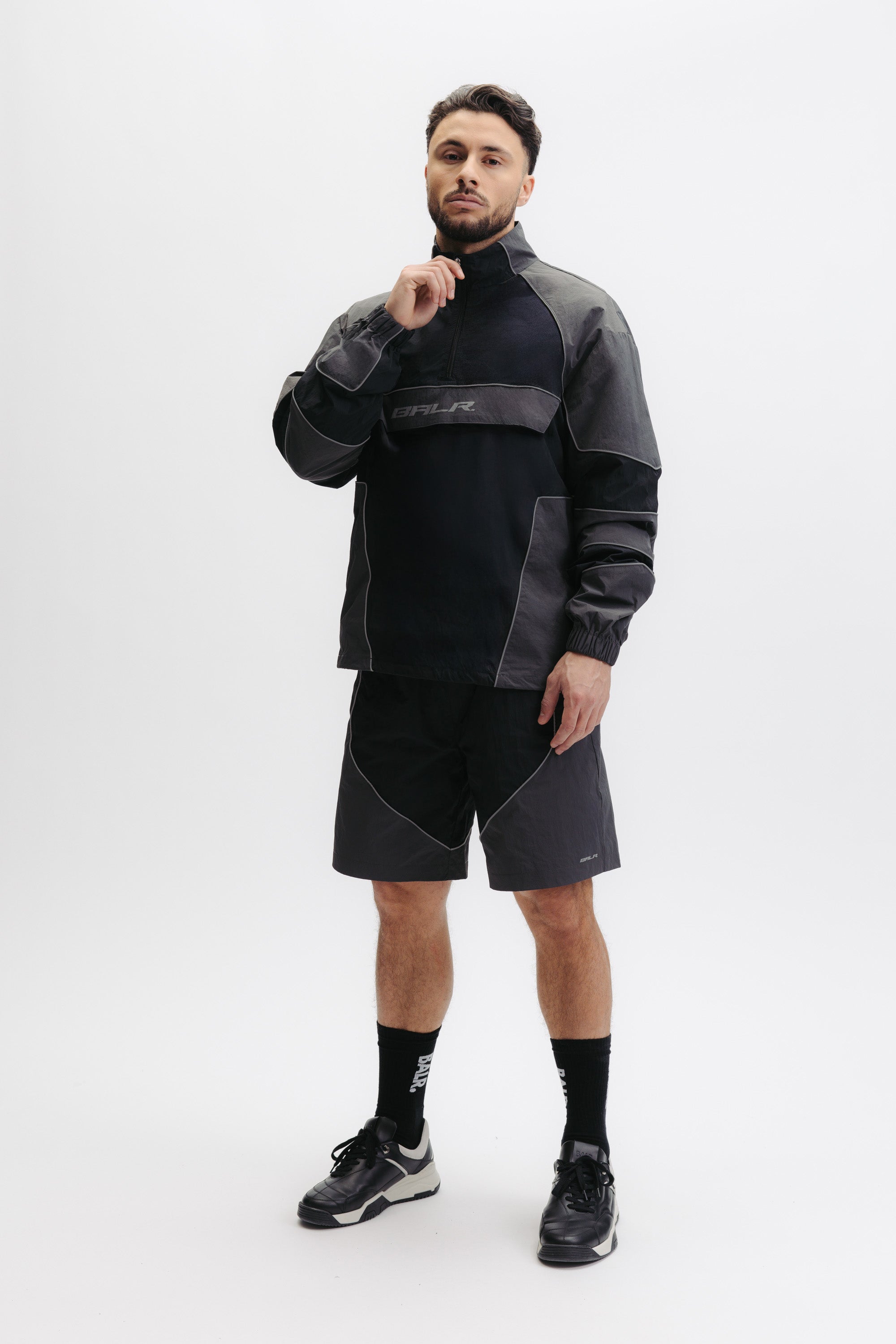 JEZRA TRACK JACKET - JET BLACK