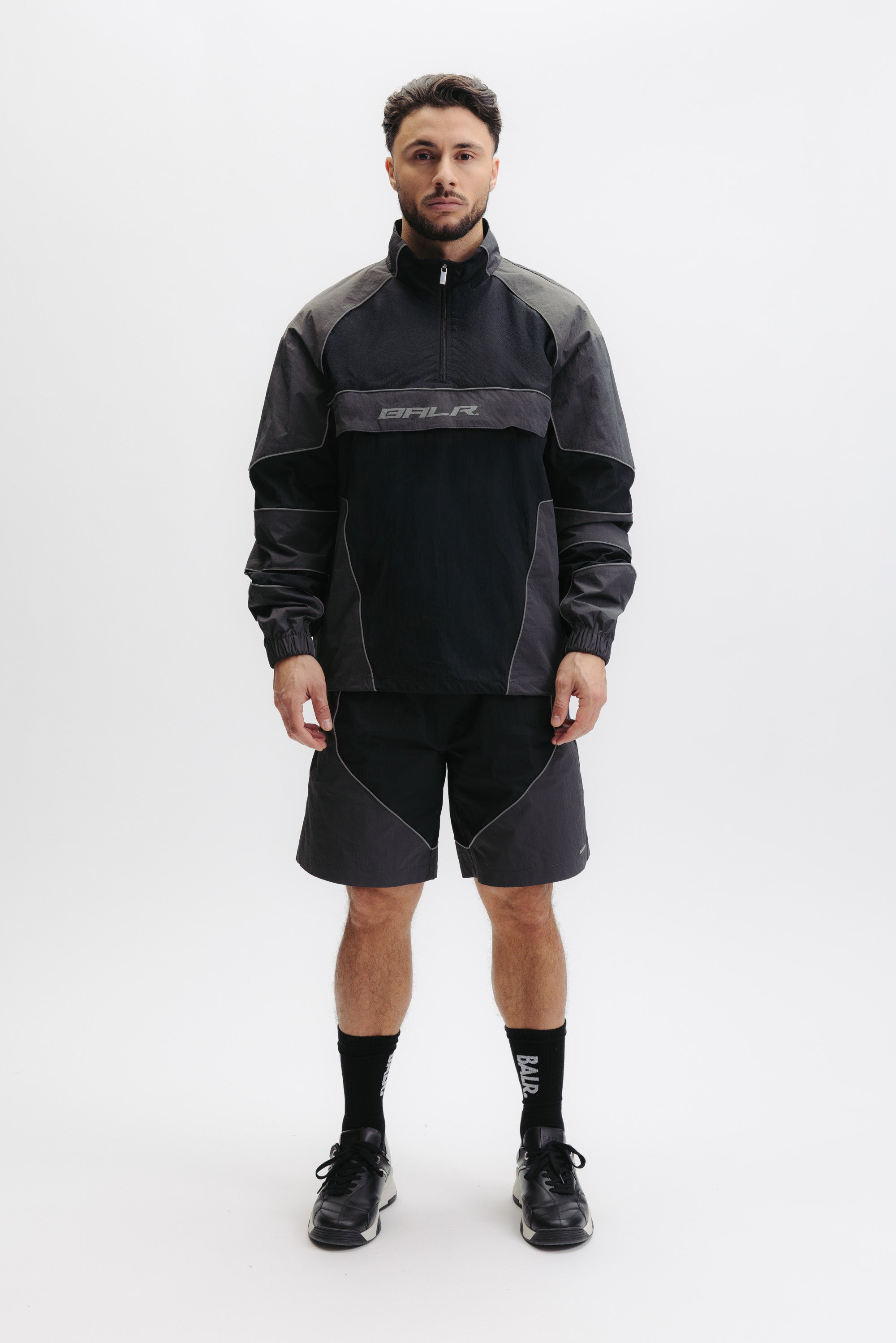 JEZRA TRACK JACKET - JET BLACK