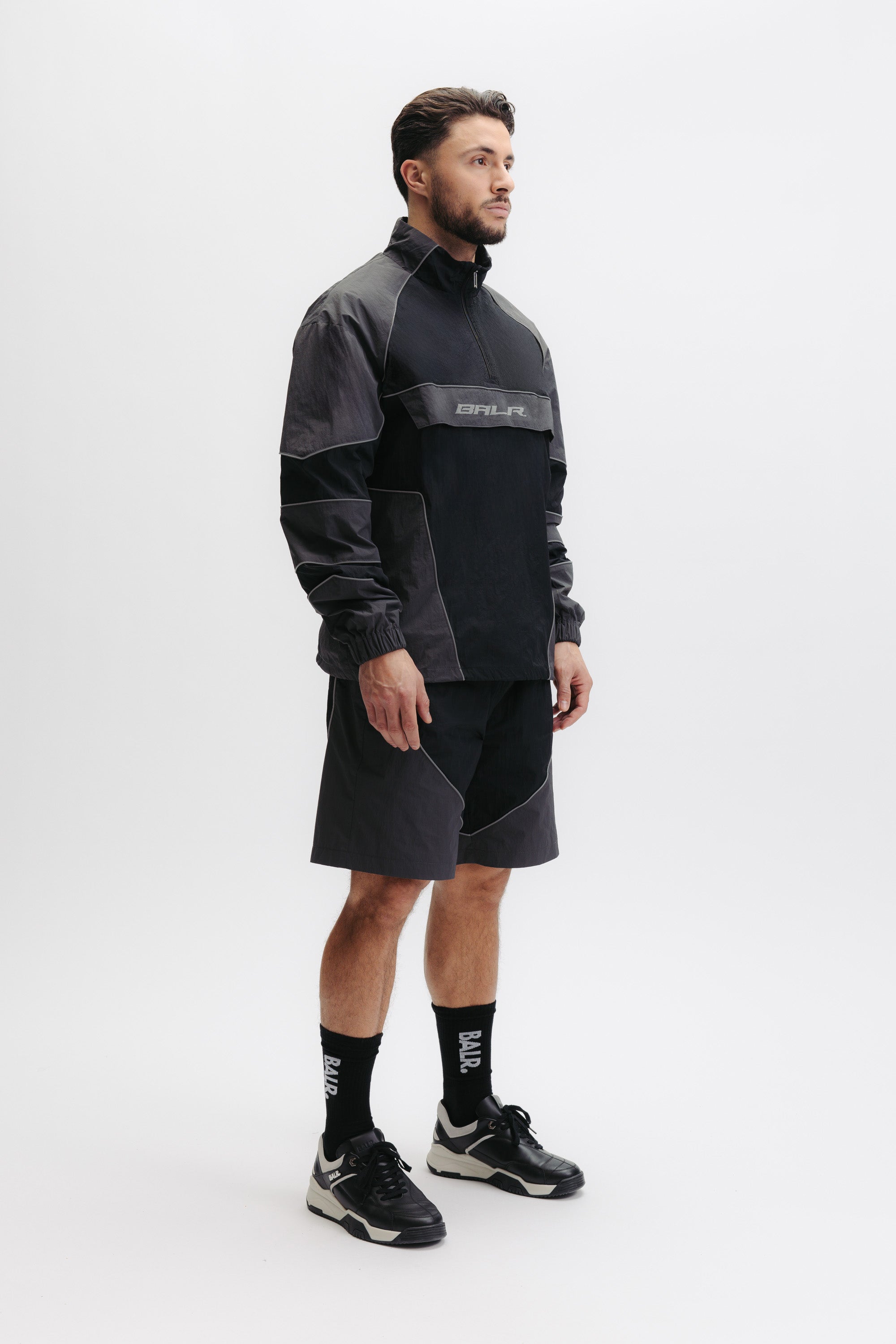 JEZRA TRACK JACKET - JET BLACK