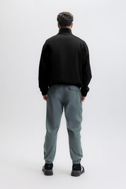 HEX-SERIES BADGE TRACK JACKET - JET BLACK
