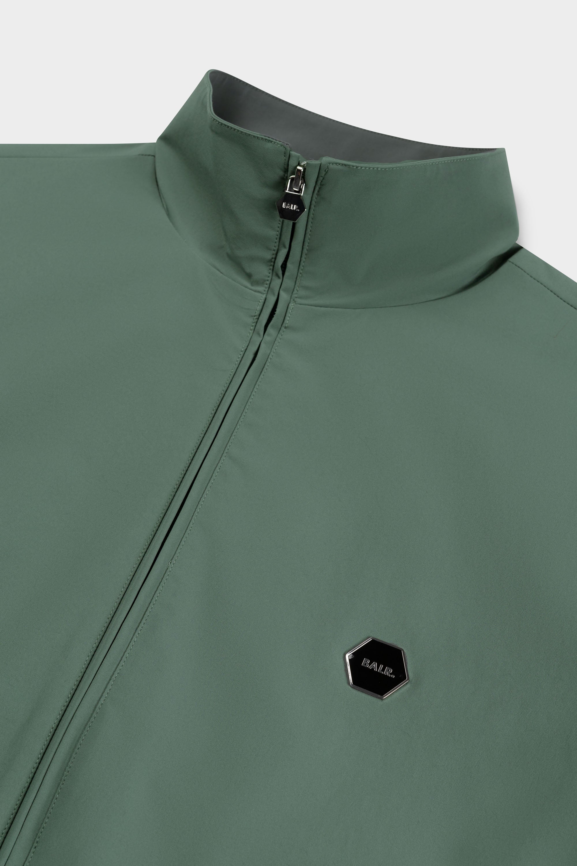 HEX-SERIES BADGE TRACK JACKET - BALSAM GREEN