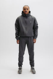 TECH LOGO WINDBREAKER - VOLCANIC GREY