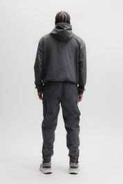 TECH CUFFED CARGO PANTS - VOLCANIC GREY