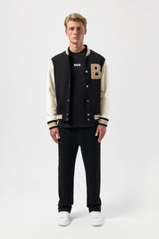 GAME DAY REGULAR FIT VARSITY-JET BLACK