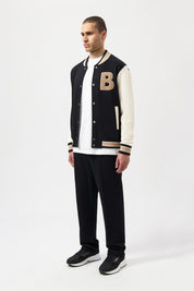 GAME DAY REGULAR FIT VARSITY-JET BLACK