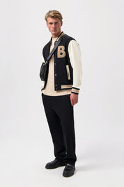 GAME DAY REGULAR FIT VARSITY-JET BLACK