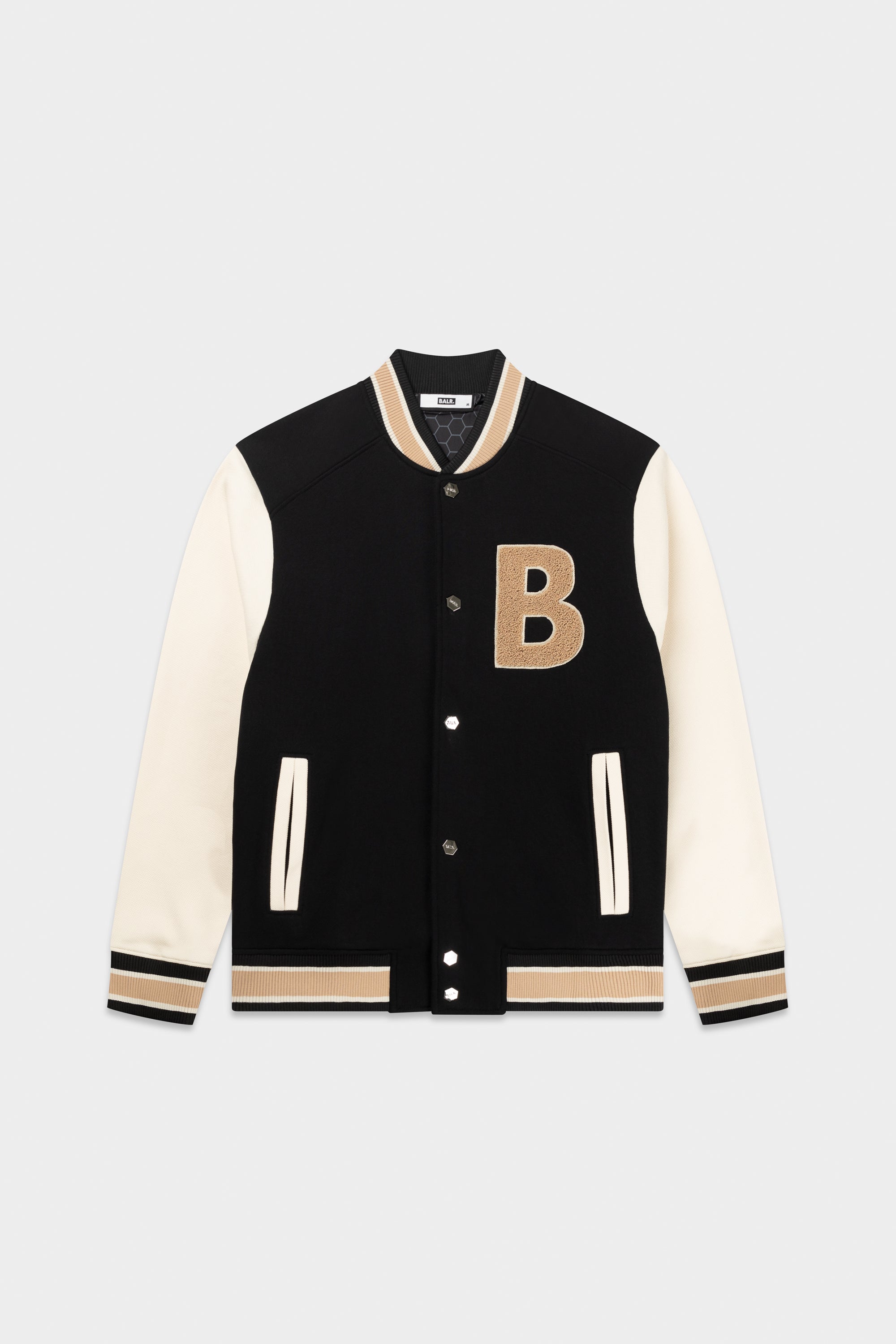 GAME DAY REGULAR FIT VARSITY-JET BLACK