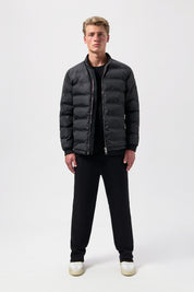 Q-SERIES REGULAR FIT PUFFER JACKET-Jet Black