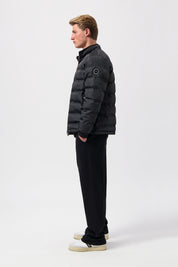 Q-SERIES REGULAR FIT PUFFER JACKET-Jet Black