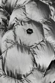 CHRIS QUILTED JACKET - DARK CHROME
