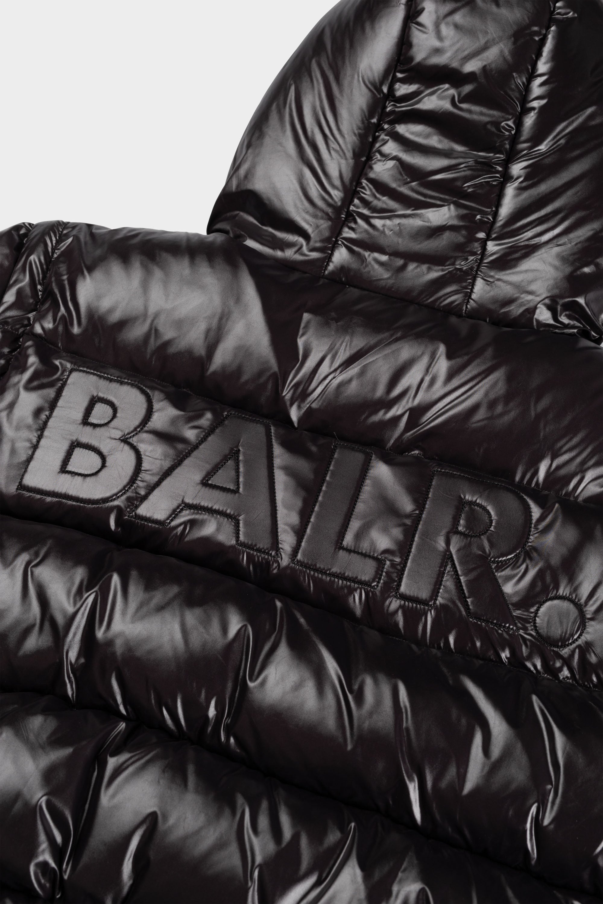 LEO PUFFER JACKET - JET BLACK