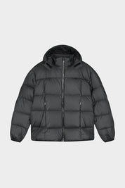 DENNIS PUFFER JACKET - JET BLACK