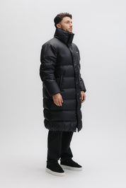 DEMY PUFFER JACKET - JET BLACK