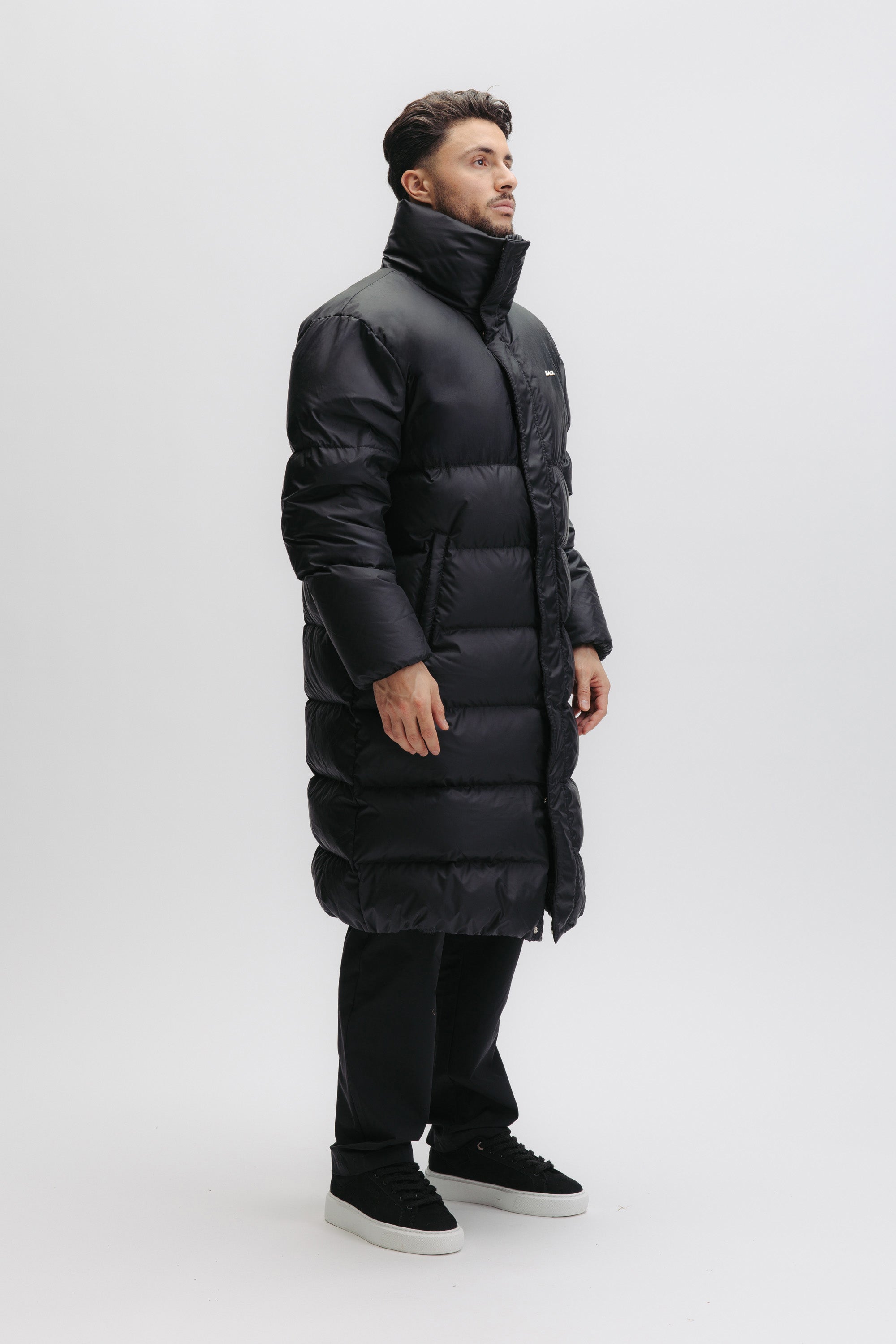 DEMY PUFFER JACKET - JET BLACK