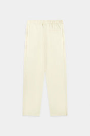 BRAND LUXE REGULAR STRAIGHT FIT PANTS-White Swan