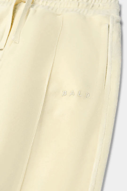 BRAND LUXE REGULAR STRAIGHT FIT PANTS-White Swan