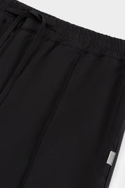 HEX-SERIES CUFFED TRACK PANTS - JET BLACK