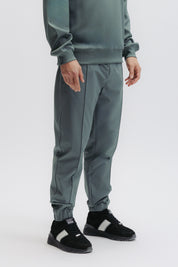 HEX-SERIES CUFFED TRACK PANTS - BALSAM GREEN