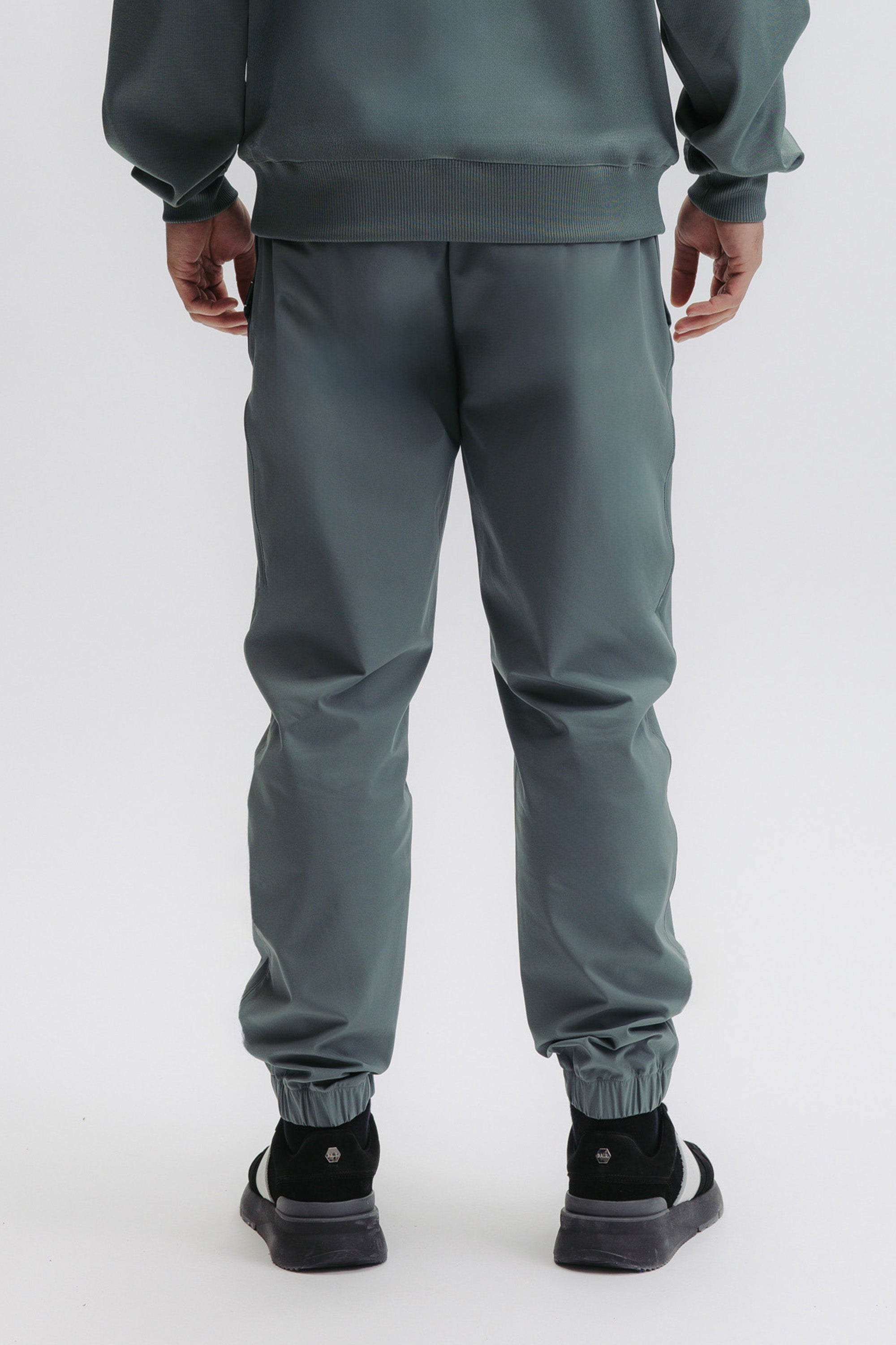 HEX-SERIES CUFFED TRACK PANTS - BALSAM GREEN