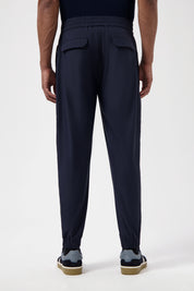 HEX-SERIES CUFFED TRACK PANTS-SPACE NAVY