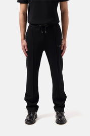 Q-SERIES SPLIT PANTS-JET BLACK