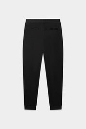 TAPE TRACK SWEATPANTS-JET BLACK