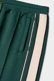 TAPE TRACK SWEATPANTS-BOTANICAL GREEN