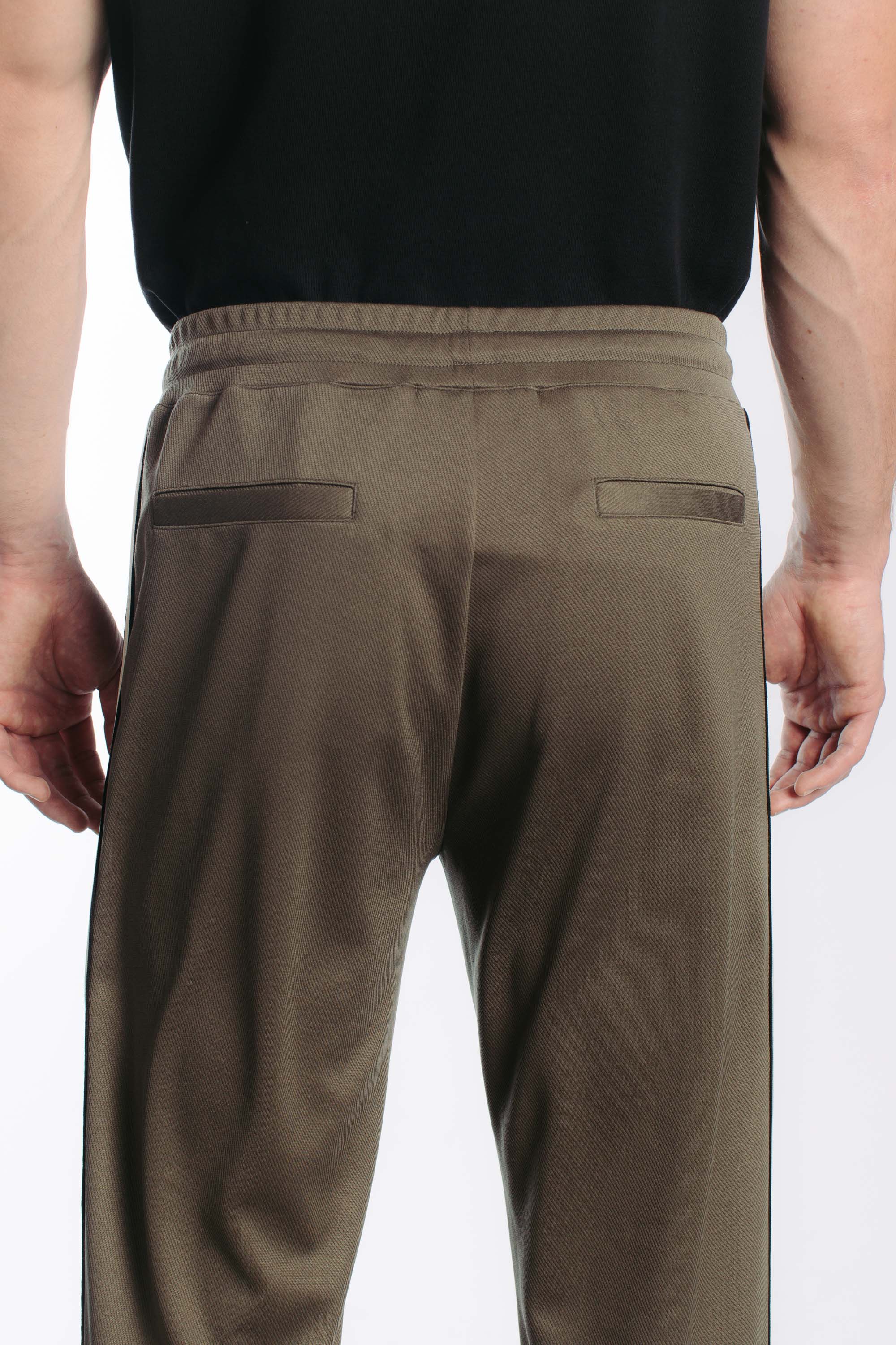 TAPE TRACK SWEATPANTS - TARMARC GREY