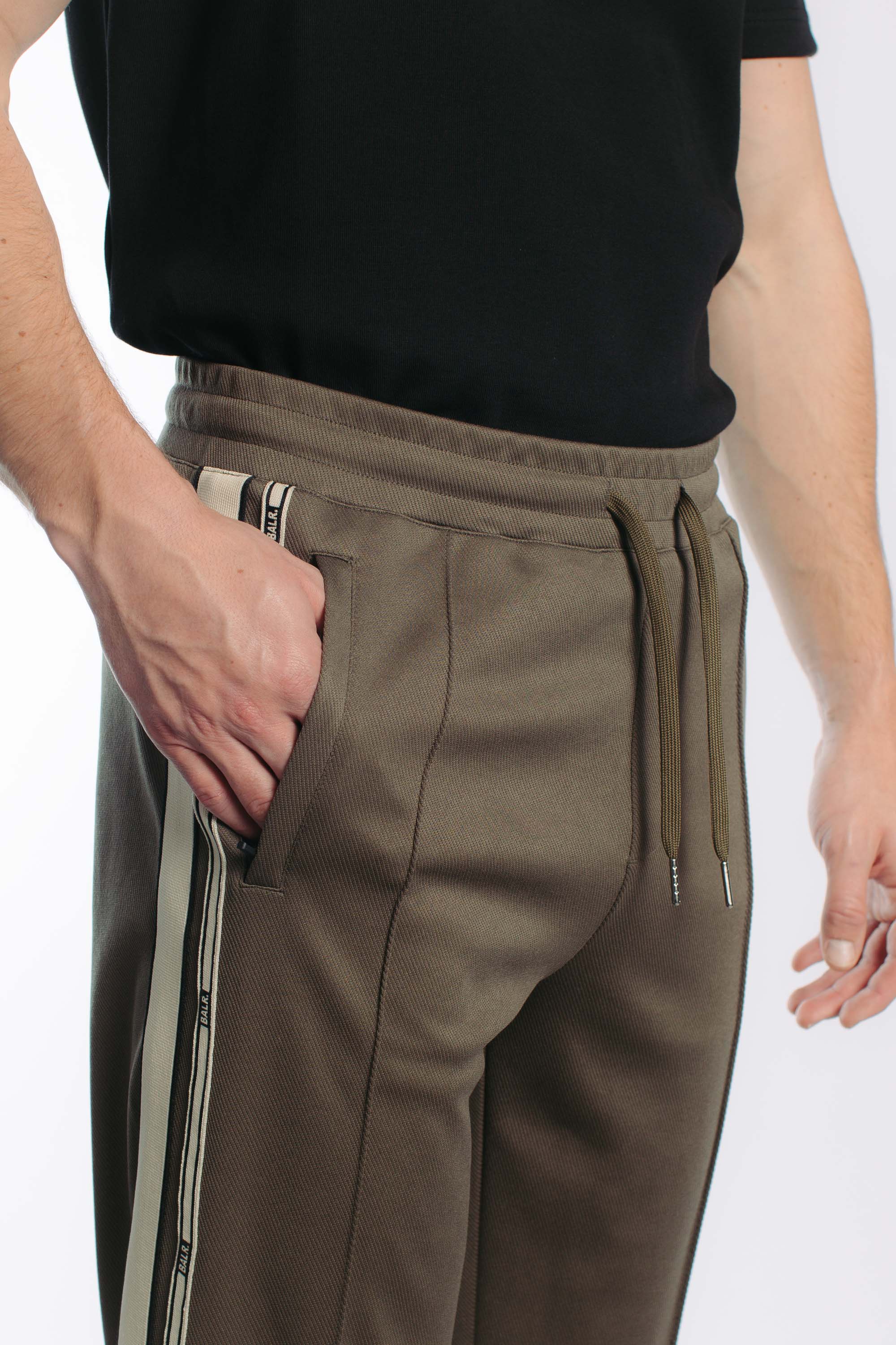 TAPE TRACK SWEATPANTS - TARMARC GREY