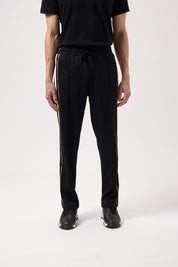 TAPE STRAIGHT TRACK PANTS-JET BLACK