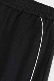 GOTL RELAXED TRACK PANTS - JET BLACK